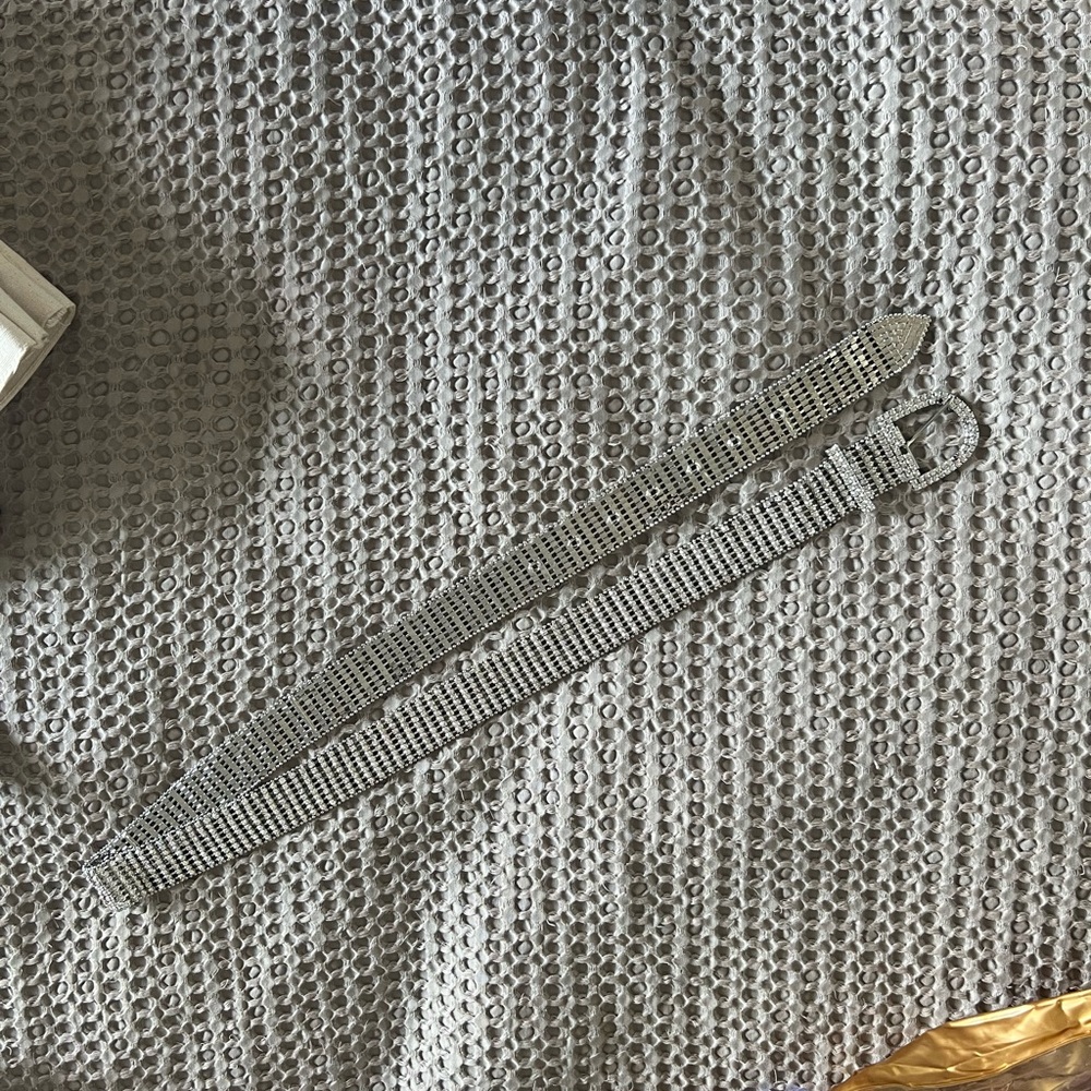 Rhinestone belt